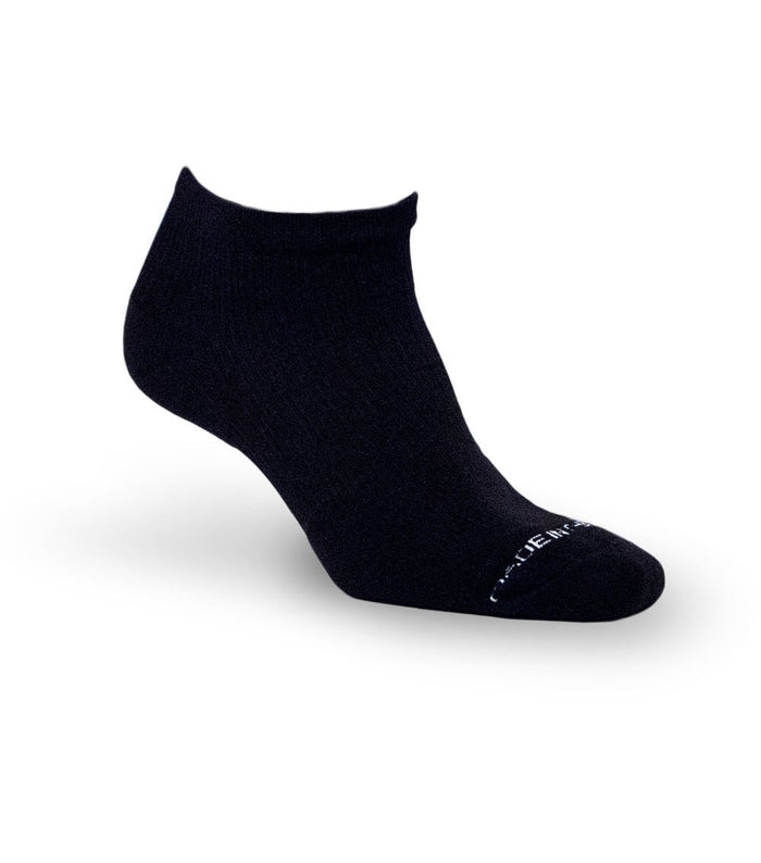 Trainer Low, Black on Black (2-Pair)