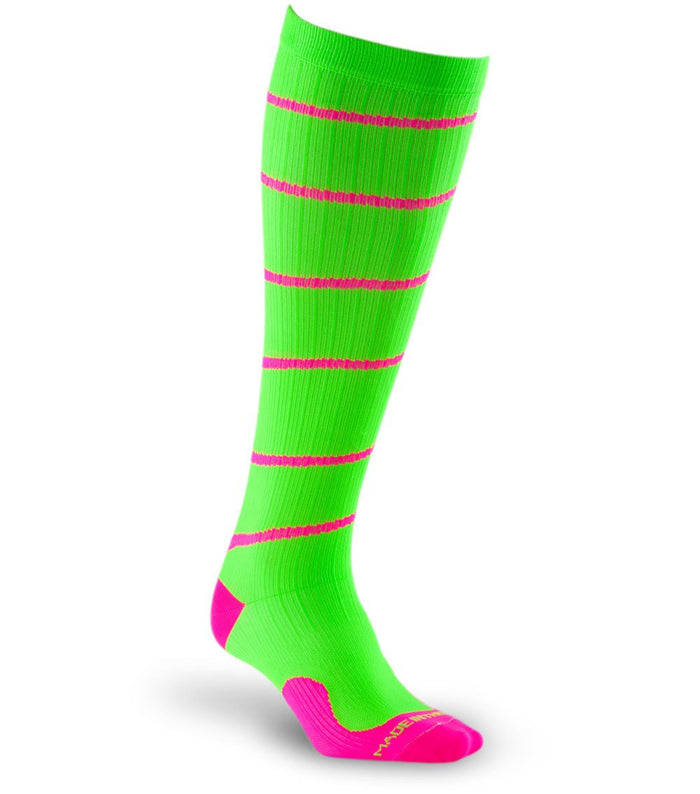 Marathon, Neon Green Swirl